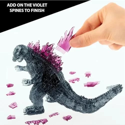 Bepuzzled Godzilla Ultra-Deluxe Crystal 3D Puzzle | 71-Pc Brain Teaser Ages 12+ thumbnail 4