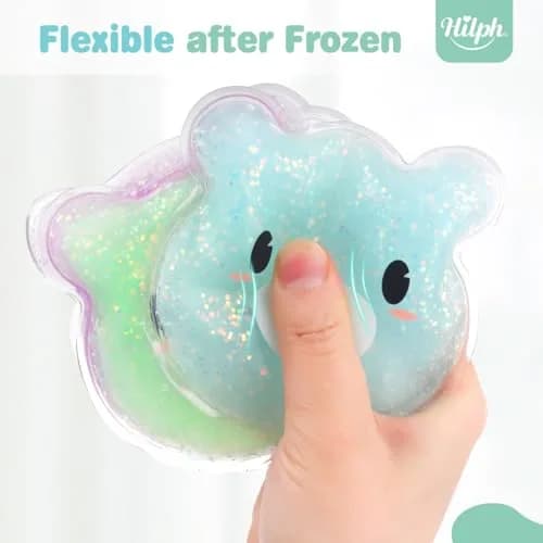 Hilph Kids Ice Packs for Boo Boos, 3 Bear Ice Packs, 11.5cm (4.52" X 4.52") | Reusable Gel Packs for Pain Relief thumbnail 5