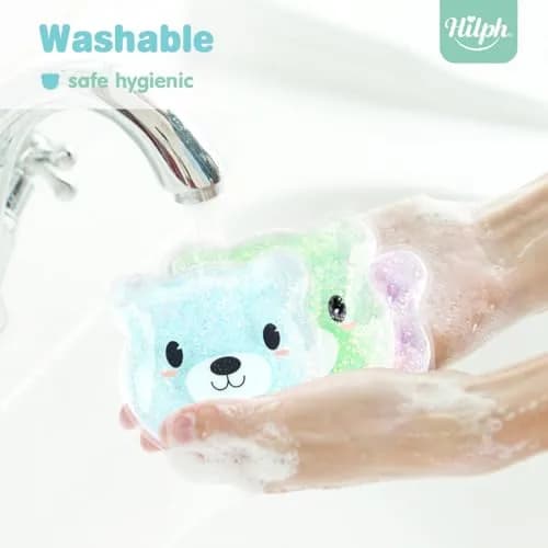 Hilph Kids Ice Packs for Boo Boos, 3 Bear Ice Packs, 11.5cm (4.52" X 4.52") | Reusable Gel Packs for Pain Relief thumbnail 6