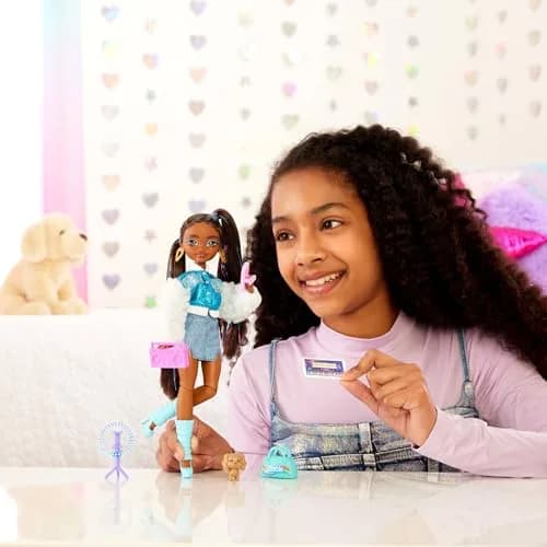 Barbie Dream Besties Barbie 'Brooklyn' Doll Playset with Music Accessories | Ages 4+ thumbnail 2