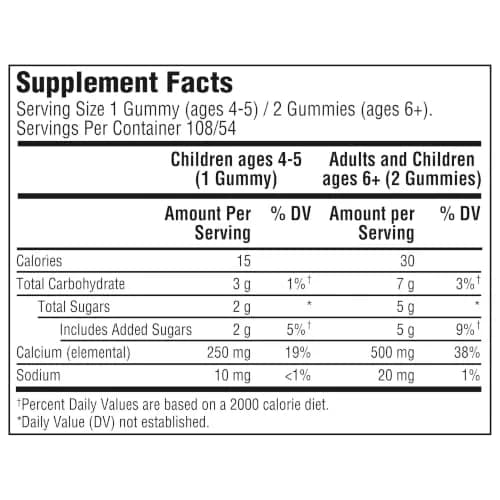 TUMS Gummy Bites Antacid Tablets Cherry Berry Burst 108 Count | Fast-Acting Relief for Occasional Heartburn thumbnail 8