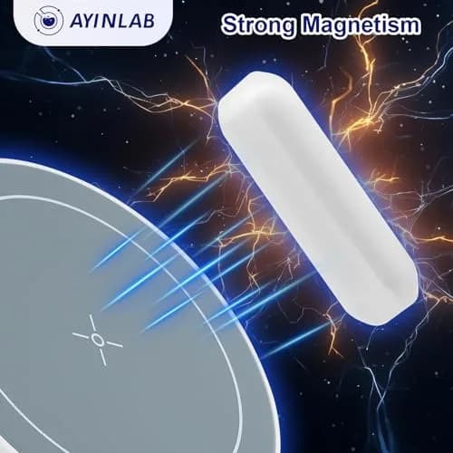 AYINLAB PTFE Magnetic Stir Bar Set 8x30mm (8pcs) | Chemical-Resistant Lab Stirring Rods thumbnail 5