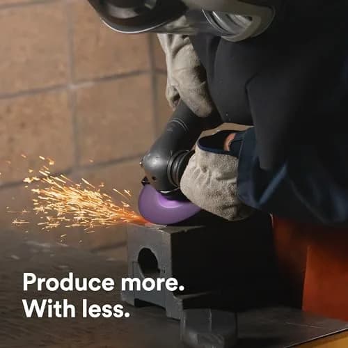3M Cubitron 3 Cut and Grind Wheel, 36+ Grit, T27, 7 in x 5/32 in x 7/8 in | Long-lasting ceramic abrasive thumbnail 3