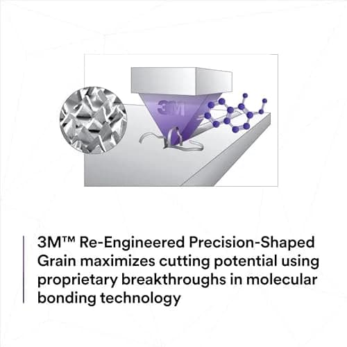 3M Cubitron 3 Cut and Grind Wheel, 36+, T27, 9 in x 1/8 in x 7/8 in, Longer Life thumbnail 4