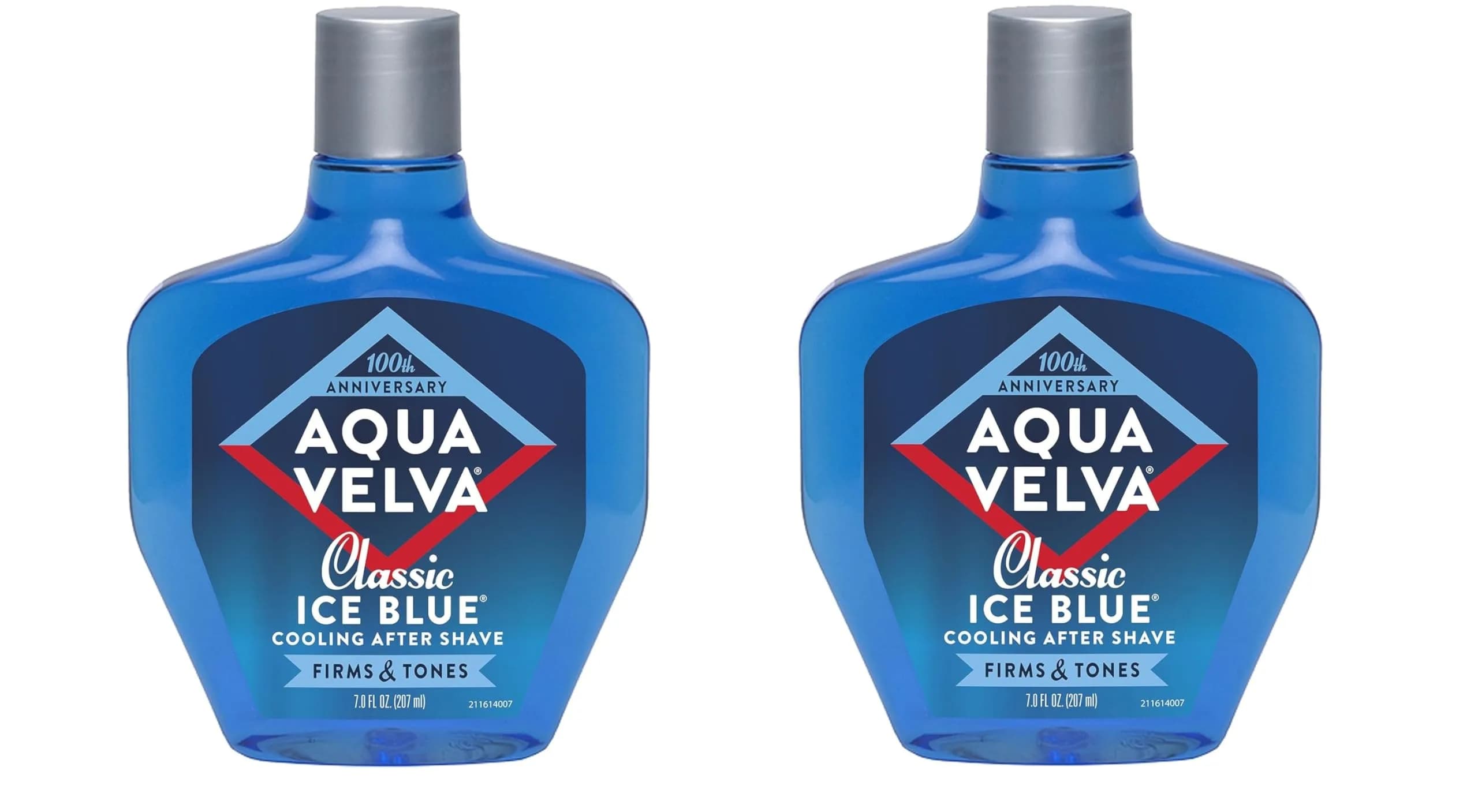 Aqua Velva Classic Ice Blue After Shave Lotion 7 Oz - Pack of 2 | Soothes, Cools, Refreshes - main product image