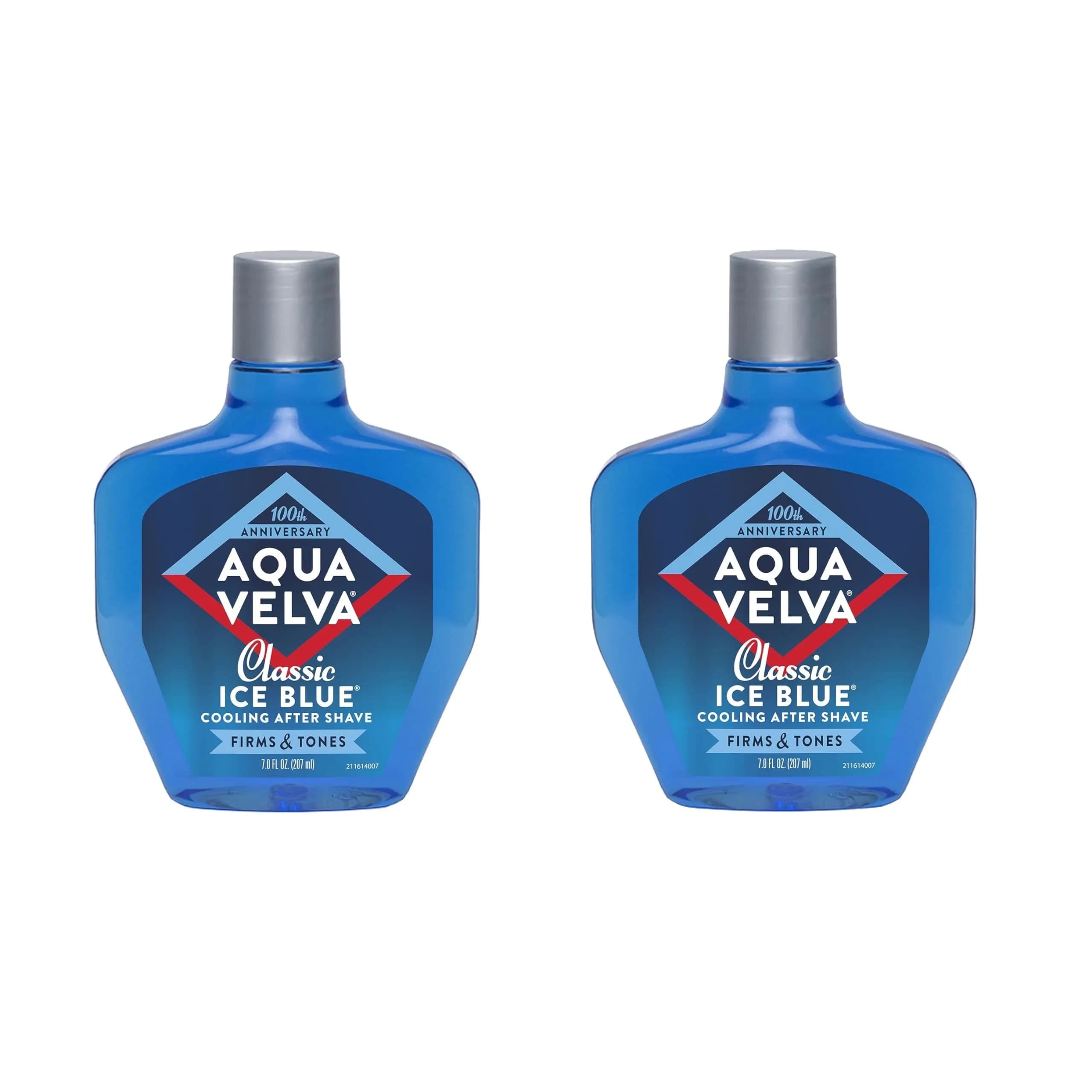 Aqua Velva Classic Ice Blue After Shave Lotion 414ml (14 Fl Oz) | Soothes, Cools, Refreshes Skin