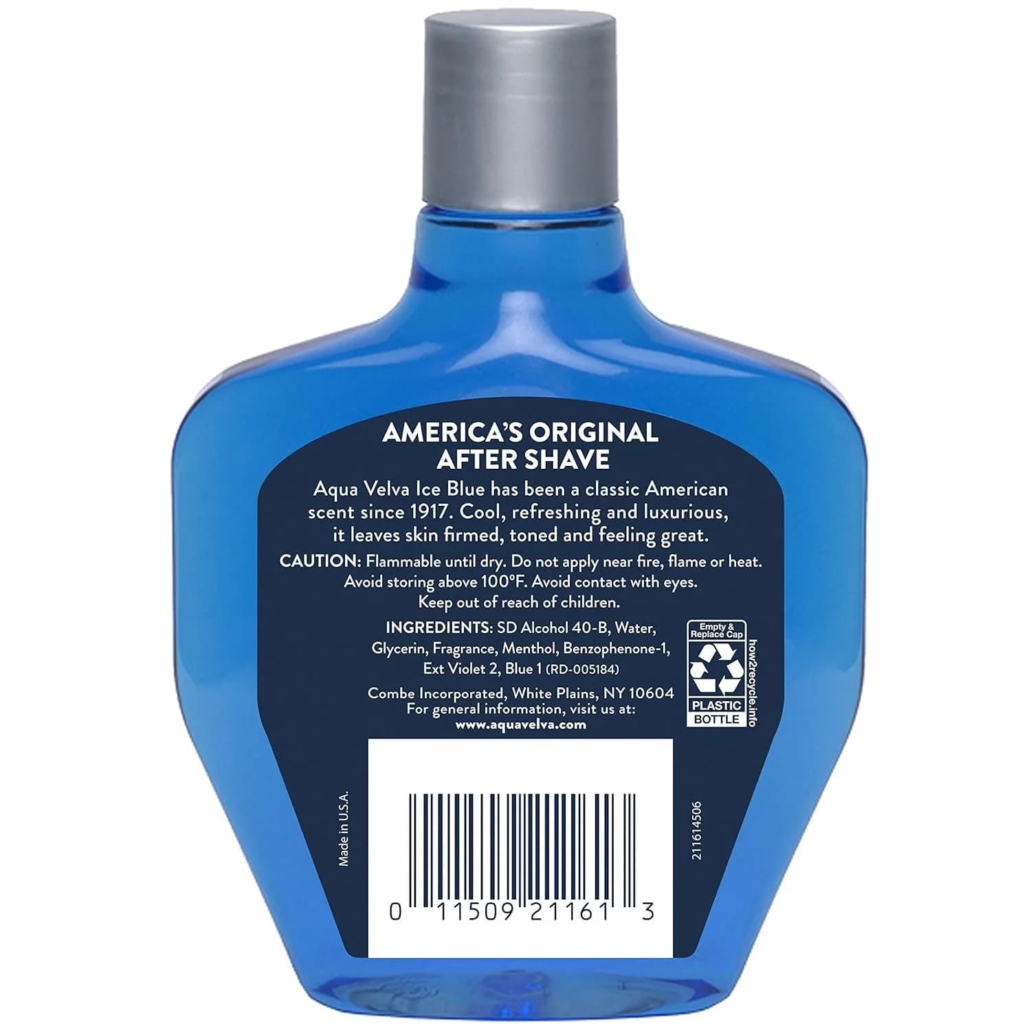 Aqua Velva Classic Ice Blue After Shave Lotion 7 Oz - Pack of 2 | Soothes, Cools, Refreshes - view 2