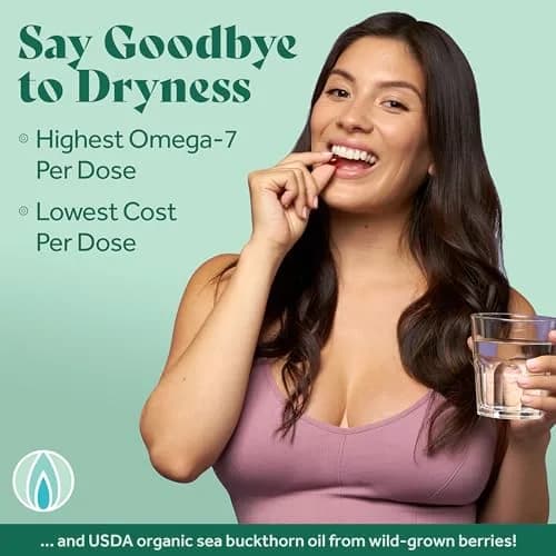 Femininity Softgels for Vaginal Dryness 60 Softgels | Omega 7 & Essential Fatty Acids Support thumbnail 4