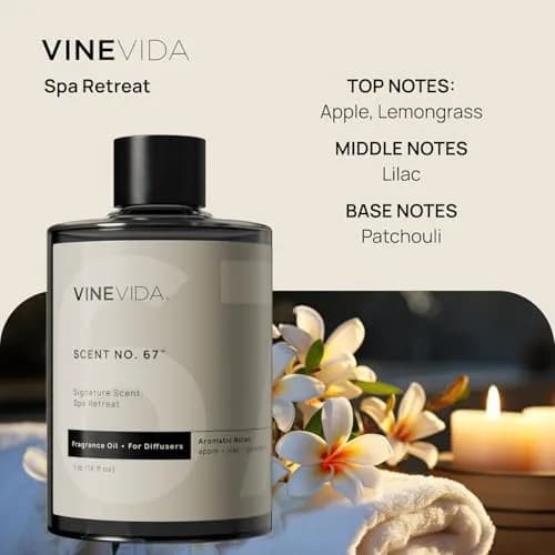 VINEVIDA Spa Retreat Fragrance Oil 16 Fl Oz | Essential Oil for Diffusers & Room Spray thumbnail 2