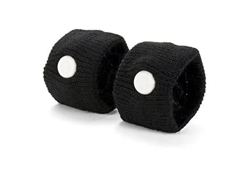 Sea-Band Anti-Nausea Acupressure Wristbands, 1 Pair, Black | Clinically Proven Drug-Free Nausea Relief thumbnail 6