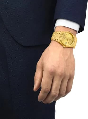 Tissot PRX Swiss Automatic Men’s Watch 40mm Champagne Dial | Water-Resistant 100m thumbnail 3