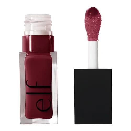 e.l.f. Glow Reviver Lip Oil Jam Session 7.6ml (0.25 Fl Oz) | Hydrating Tinted Gloss with Minty Scent thumbnail 1