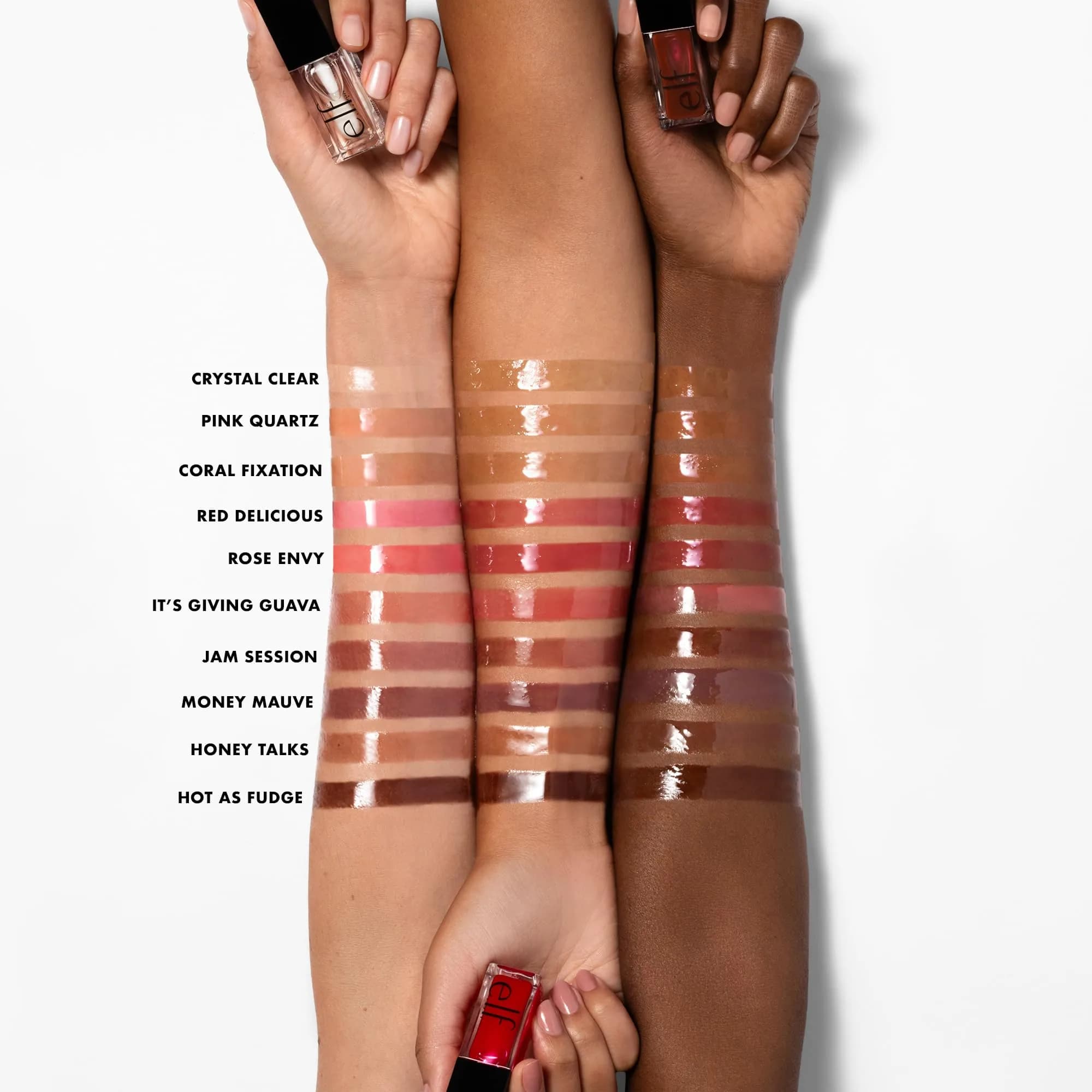 e.l.f. Glow Reviver Lip Oil Jam Session 7.6ml (0.25 Fl Oz) | Hydrating Tinted Gloss with Minty Scent - view 5