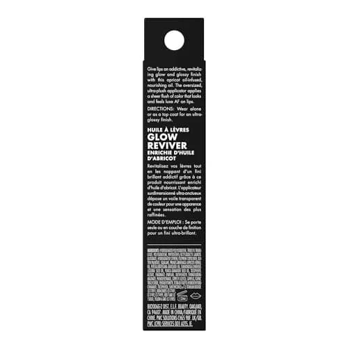 e.l.f. Glow Reviver Lip Oil, Tinted, Hydrating & Non-Sticky, Rose Envy | Sheer Glossy Lip Nourishment thumbnail 8