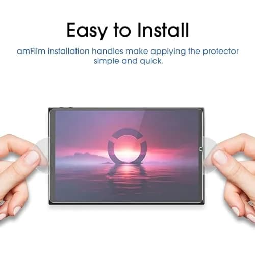 amFilm Screen Protector for Lenovo Legion Go 8.8'' Handheld 2023 | 2-Pack Tempered Glass Screen Guard thumbnail 3