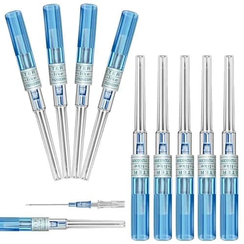 YONGDA Catheter Piercing Needles 22G | Disposable Stainless Steel Needles for Jewelry Piercing in India thumbnail 1