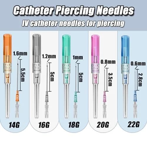 YONGDA Catheter Piercing Needles 22G | Disposable Stainless Steel Needles for Jewelry Piercing in India thumbnail 5