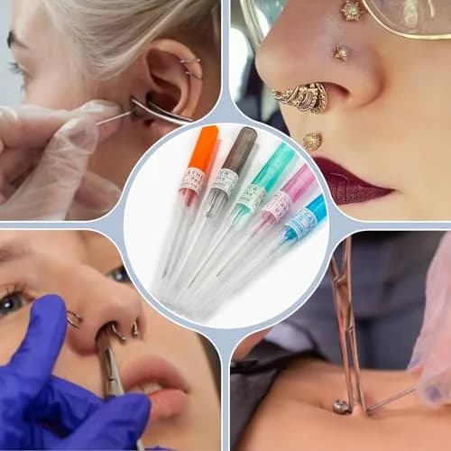 YONGDA Catheter Piercing Needles 22G | Disposable Stainless Steel Needles for Jewelry Piercing in India thumbnail 6