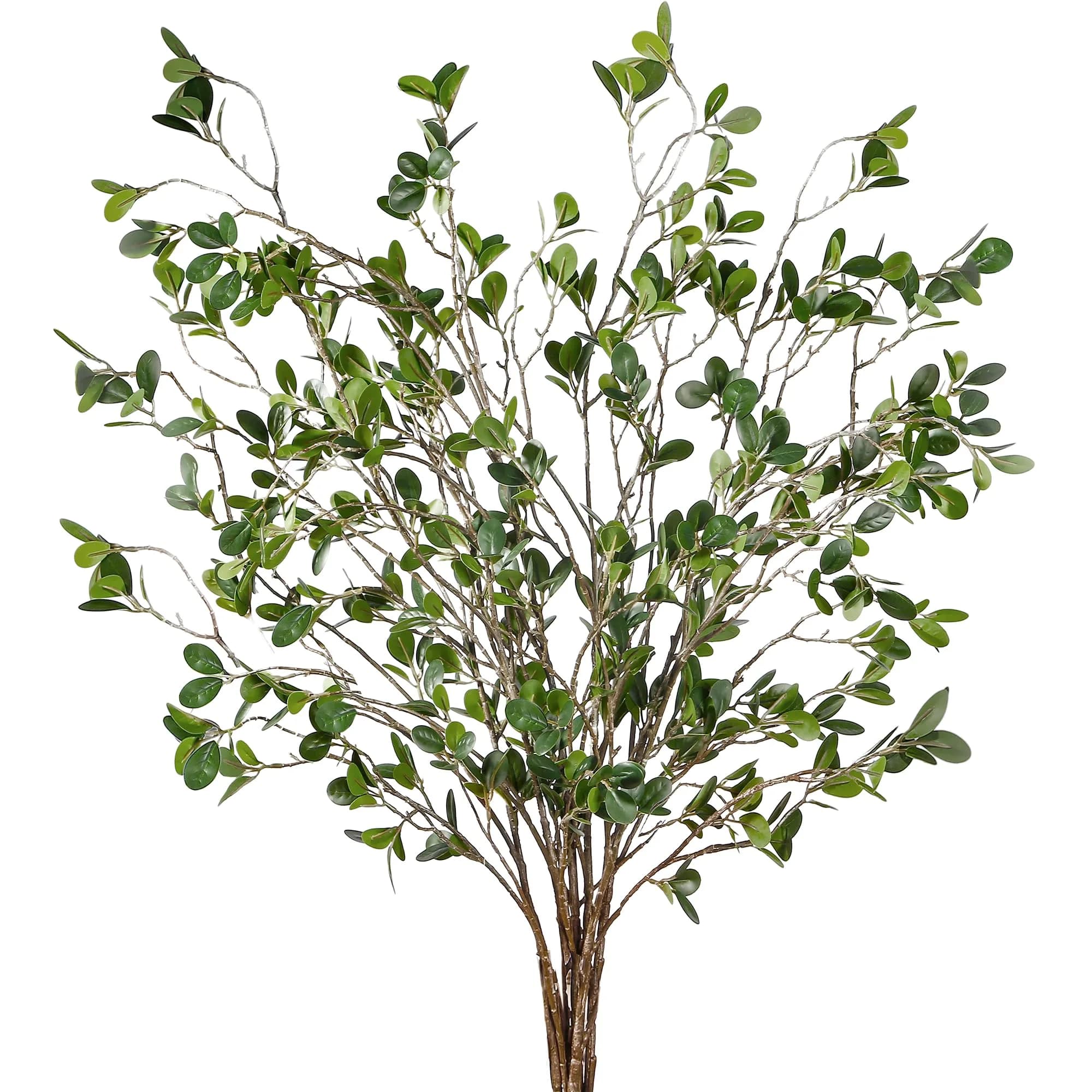 Sggvecsy Artificial Ficus Branches 43’’ | Realistic Greenery for Home & Office