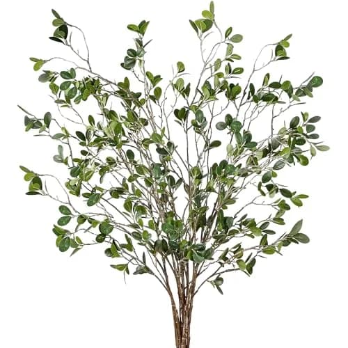Sggvecsy Artificial Ficus Branches 43’’ | Realistic Greenery for Home & Office thumbnail 1
