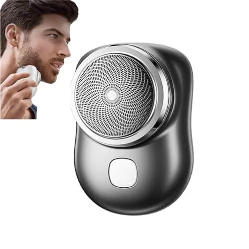 KRRHUEO Zao Mini Shaver for Men, Black, 30 Min Fast Charge | 7200rpm Turbo Whirl Blade thumbnail 1