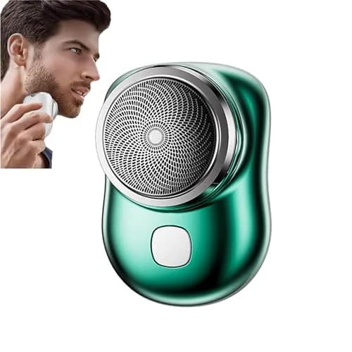 KRRHUEO Zao Mini Shaver Men 2023 Electric Razor 7200rpm (Green) thumbnail 1