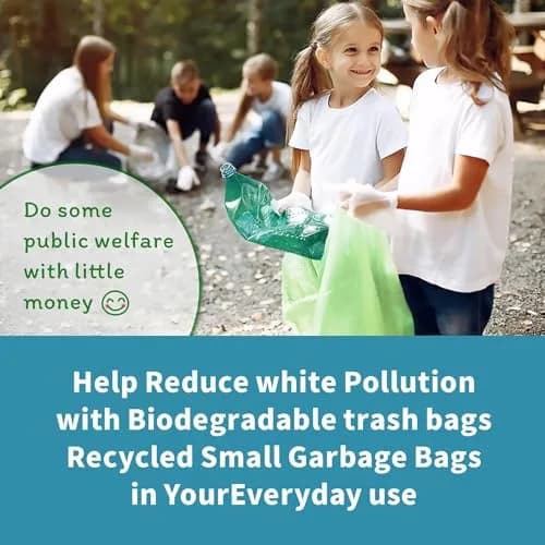 Aoriyar Compost Trash Bags 1.2 Gallon | Biodegradable & Leakproof 120 Count thumbnail 6