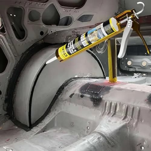 STANLEY S360 Seam Sealer Automotive 12 Pack | Ultra Fast Cure, Flexible & Durable, Gray thumbnail 4
