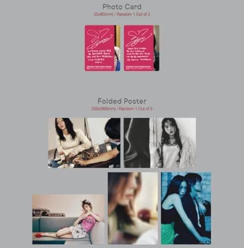 cokodive Taeyeon To. X 5th Mini Album C Ver. | Limited Edition CD & Poster (70-120 chars) thumbnail 4
