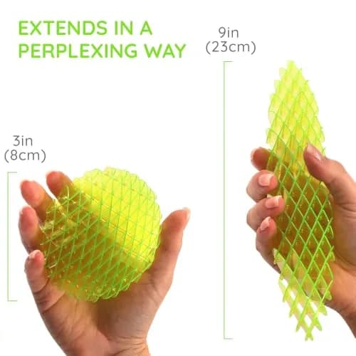 morf Worm 3D Sensory Figgy Fidget Toy, Green, Small (15 cm / 5 inches) | ASTM-Tested Non-Toxic Toy thumbnail 5