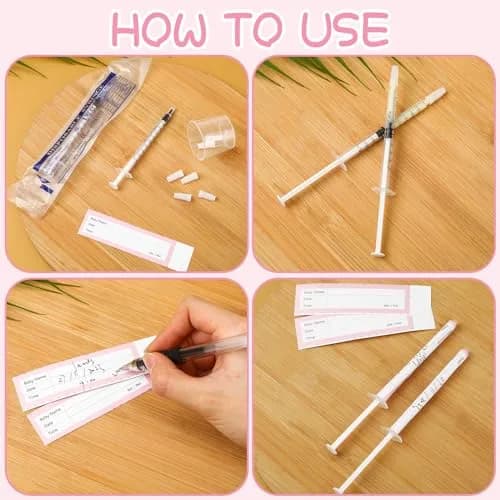 TrelaCo 1ml Colostrum Syringes with Caps & 20ml Cup | 100 Sterile Sets for Breast Milk Collection thumbnail 4