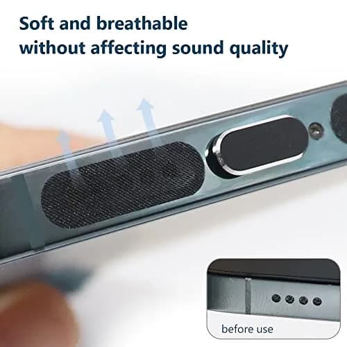Limvory USB C Dust Plug & Phone Speaker Cover | Anti Dust & Water Protection thumbnail 6