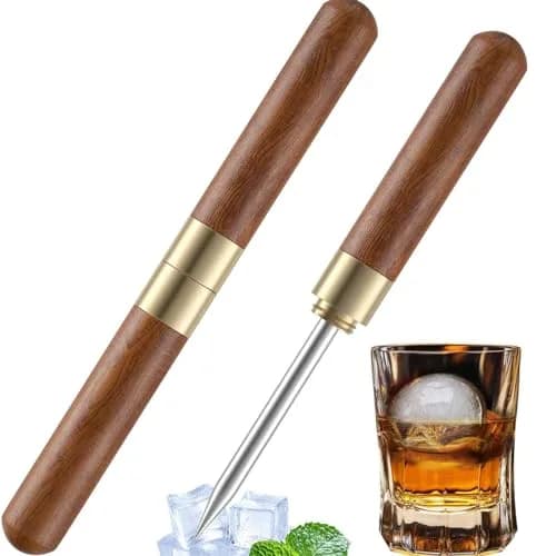 Rerdeim Stainless Steel Ice Pick 7in | Non-Slip Handle for Kitchen & Bar (70-120c) thumbnail 1