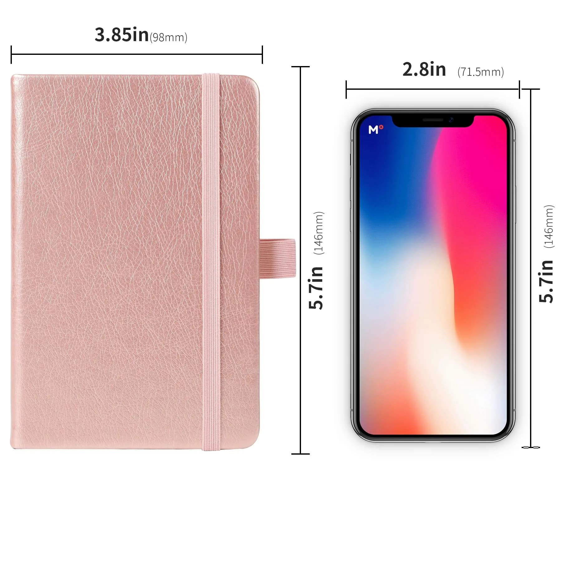 Animusphere 2-Pack Pocket Notebook Small Journal 10.2cm x 14.5cm (4" x 5.7") 200 Pages | Authentic USA Import - view 5