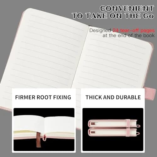 Animusphere 2-Pack Pocket Notebook Small Journal 10.2cm x 14.5cm (4" x 5.7") 200 Pages | Authentic USA Import thumbnail 3