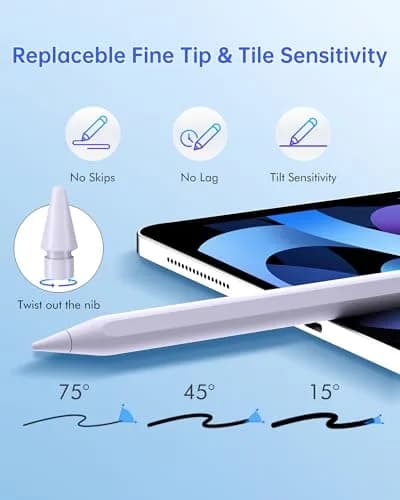 UOGIC Stylus Pen for iPad with Fast Charging & Palm Rejection | Rechargeable, Magnetic, Precise (70-120 chars) thumbnail 4