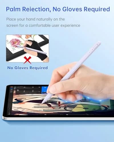 UOGIC Stylus Pen for iPad with Fast Charging & Palm Rejection | Rechargeable, Magnetic, Precise (70-120 chars) thumbnail 5