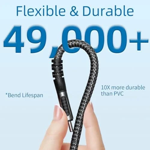Talmosal Thunderbolt 4 Cable 3.3 ft Support 8K@60Hz, 4K@144Hz 40Gbps/240W PD Charging thumbnail 5