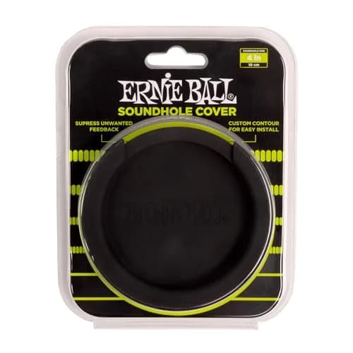 Ernie Ball Acoustic Guitar Soundhole Cover 4 inch | Noise & Feedback Reduction thumbnail 1