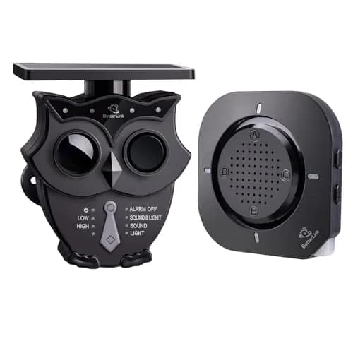 BetterLink Solar Wireless Driveway Alarm 1/2 Mile Range | 1 Receiver & 1 Sensor Grey thumbnail 1