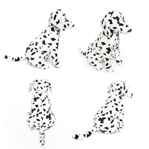 WEIGEDU Dalmatian Stuffed Animal Plush Toy 30.48 cm (12 inches) | ASTM-Tested Educational Toy thumbnail 3