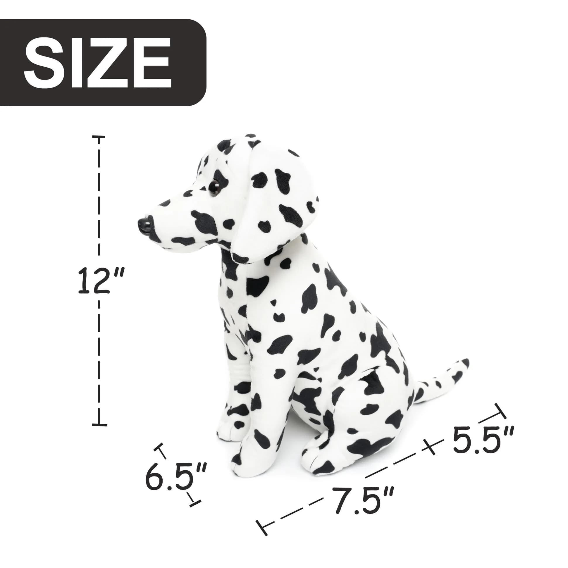 WEIGEDU 30.5 cm (12 Inch) Dalmatian Corgi Plush Toy Stuffed Animal | Realistic Welsh Corgi Design - view 4