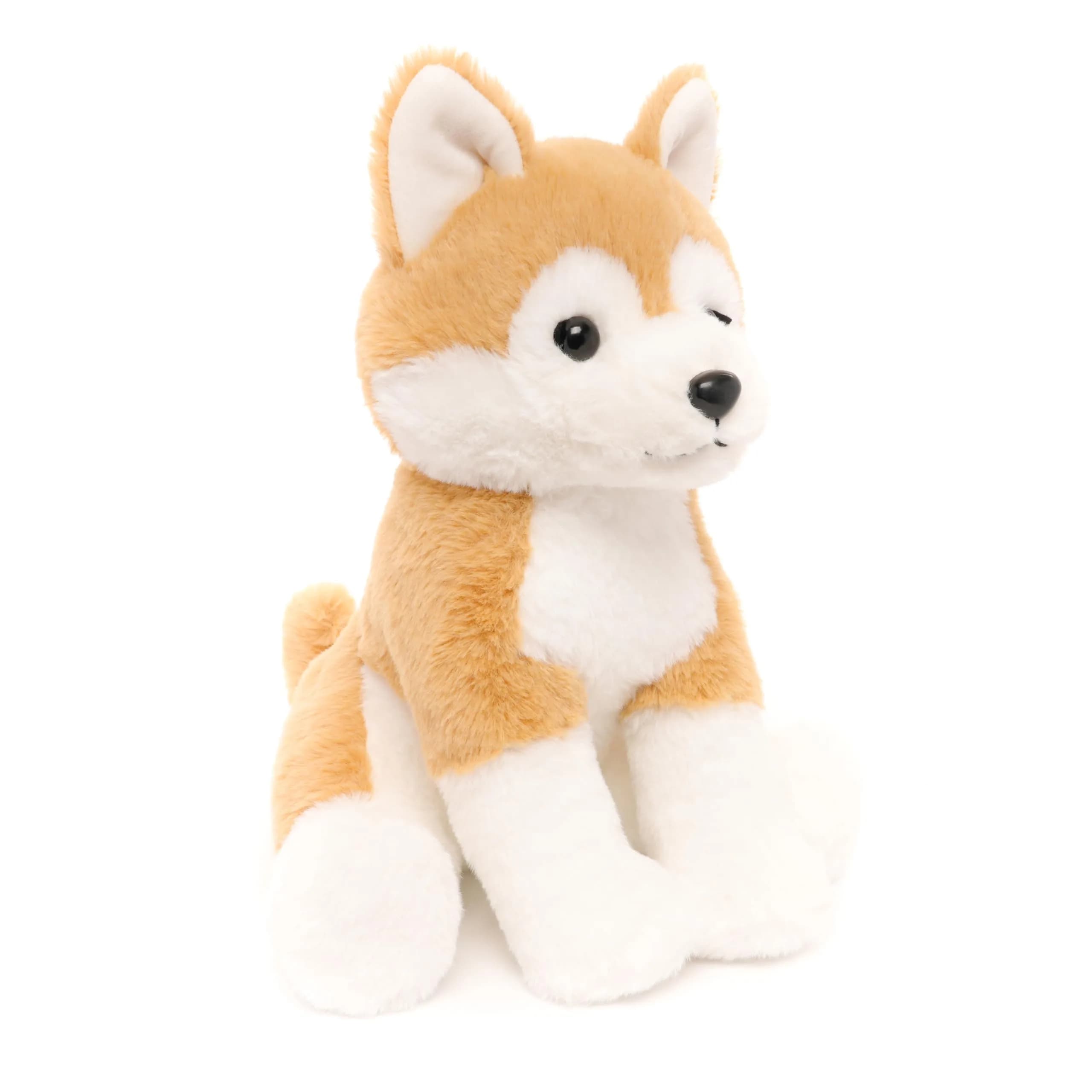 WEIGEDU Akita Plush Toy Stuffed Animal - 13 Inch Realistic Japanese Akita Dog Design - main product image