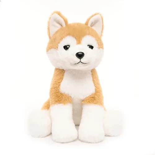 WEIGEDU Japanese Akita Shiba Stuffed Animal Plush Toy 33cm (13 inches) | ASTM-Tested Non-Toxic Toy thumbnail 7