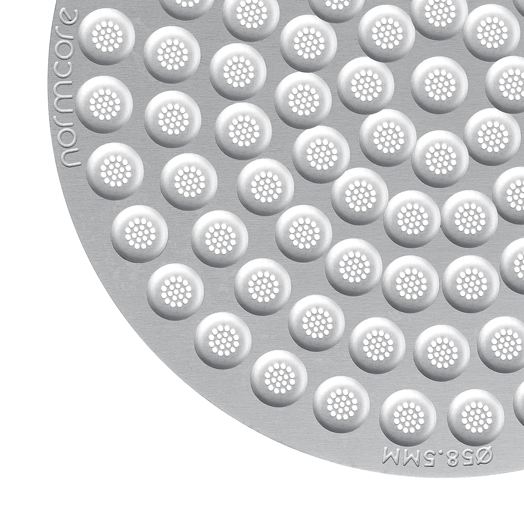 Normcore Silver 58.5mm x 0.8mm Ultra-Slim Puck Screen for 58mm Portafilter - view 3
