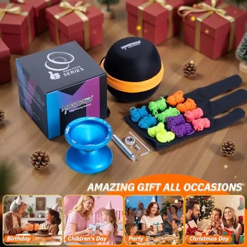 MAGICYOYO V10 Professional Finger Spin Yoyo for DNA Tricks | Metal Yoyo with Responsive & Unresponsive Modes thumbnail 6