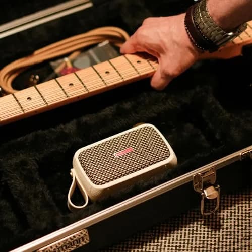 Positive Grid Spark GO 5W Ultra-Portable Smart Amp & Speaker – Pearl | 10.16cm (4 inch) Speaker thumbnail 9
