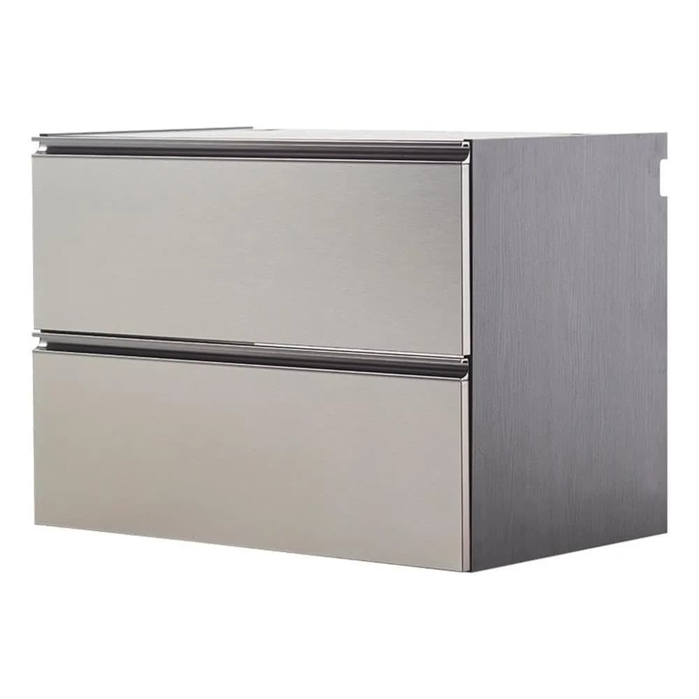 Klair Living Nova Series Wood Base Drawer Wall Mounted Garage Cabinet in Metallic Gray (32 in W x 24 in H x 20 in D) - main product image