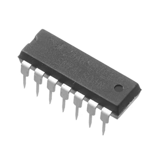 Bridgold 20pcs SN74LS04N Hex Inverter Gate IC DIP14 | Low Power Bipolar Logic thumbnail 2