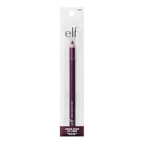 e.l.f. Cream Glide Lip Liner, Plum & Get It, 0.03 oz (0.85 g) | Smooth Semi-Matte Finish thumbnail 8